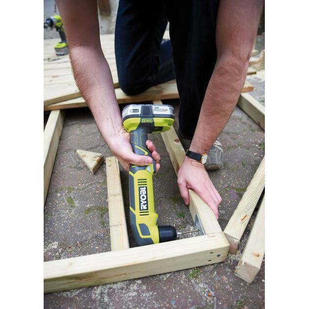 Ryobi Шурупокрут-дриль кутовий акумуляторний RAD1801M ONE+ 18В 15Нм 1100об·хв 1.83кг без АКБ та ЗП, фото , изображение 3 | SNABZHENIE.com.ua