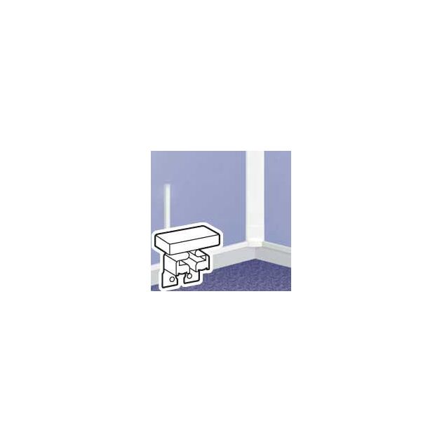 Заглушка Legrand до міні-каналу DLPlus, 40x12.5 мм, фото , зображення 2 | SNABZHENIE.com.ua