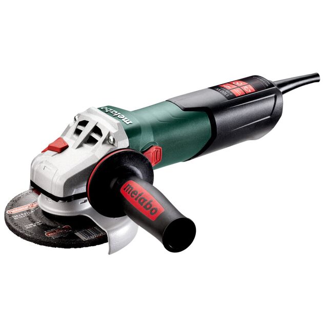 Metabo Шліфмашина кутова WEV 11-125 Quick , 125мм, 1100Вт, 2800-10500об/хв, 2.1кг, фото  | SNABZHENIE.com.ua