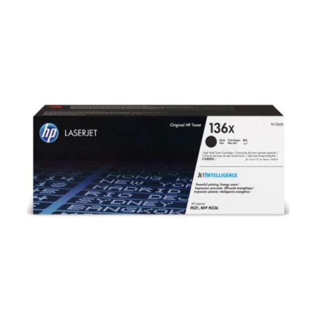 Картридж HP 136X LJ M211/M212/M236 Black (2600 стор), фото , изображение 2 | SNABZHENIE.com.ua