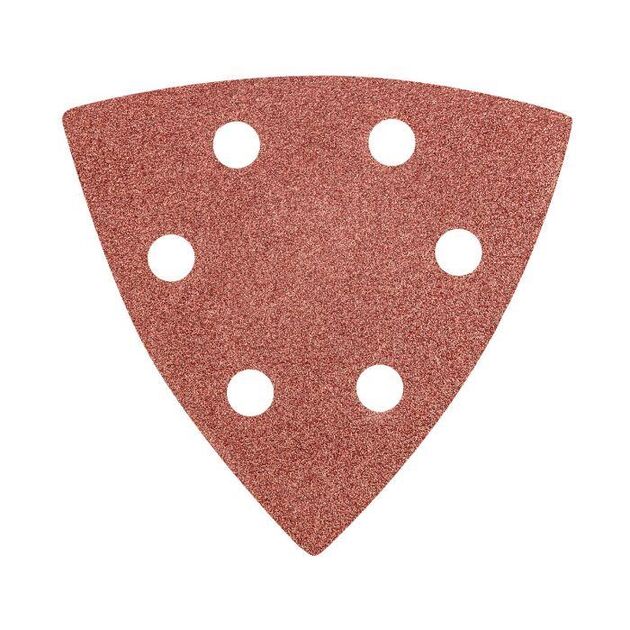 Шліфувальний папір на липучці тип DELTA 93 x 93 мм, K120, 5 шт. GRAPHITE, фото , зображення 3 | SNABZHENIE.com.ua