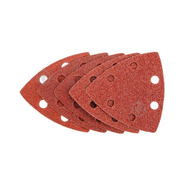 Шлифовальная бумага DELTA 93x93 мм, K240, 5 шт. GRAPHITE, фото  | SNABZHENIE.com.ua