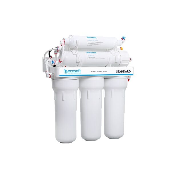 Фільтр зворотного осмосу Ecosoft Standard 6-50M з мінералізатором, мембрана 50gpd, кран капля, фото , изображение 3 | SNABZHENIE.com.ua