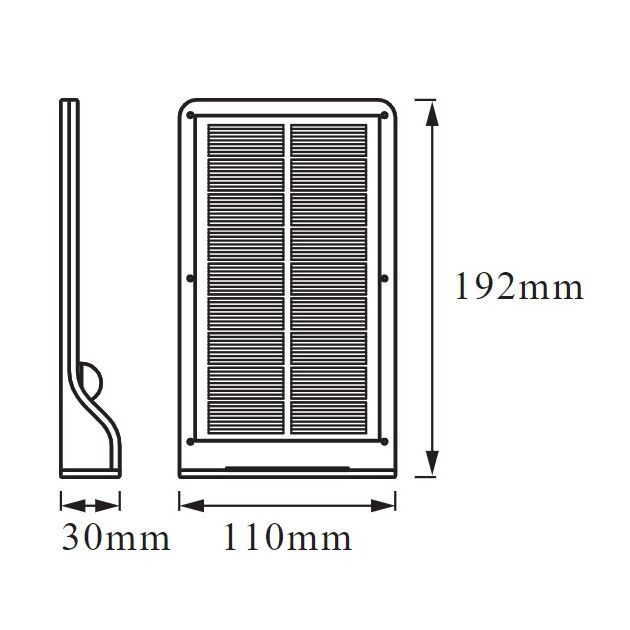Osram Світильник фасадний автономний OORLED SOLAR 3Вт 4000K 320Лм датчик сутінків чорний, фото , изображение 3 | SNABZHENIE.com.ua