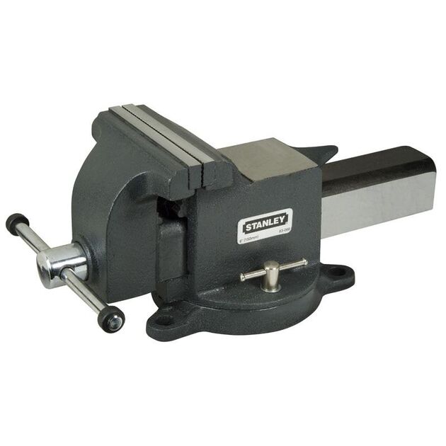 Тиски MaxSteel для великого навантаження з зусиллям стиснення 2200 кг STANLEY 1-83-068, фото , зображення 2 | SNABZHENIE.com.ua
