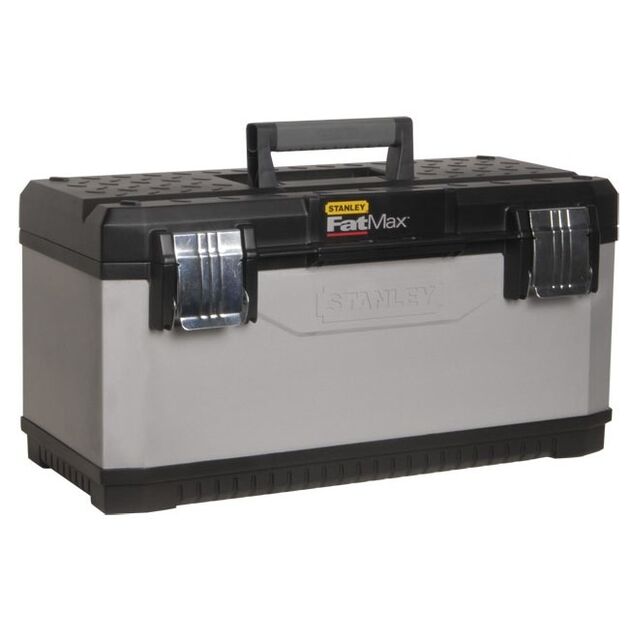 Ящик для инструмента FatMax 20 серый STANLEY (металлопластик), фото , изображение 3 | SNABZHENIE.com.ua