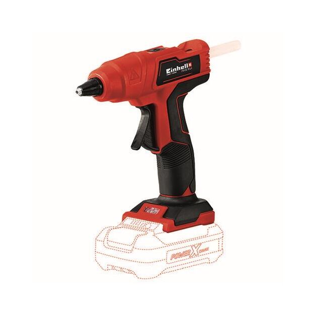 Einhell Пістолет клейовий TE-CG 18 Li-Solo, PXC, акум., 0.31кг, (без АКБ та ЗП), фото , изображение 2 | SNABZHENIE.com.ua