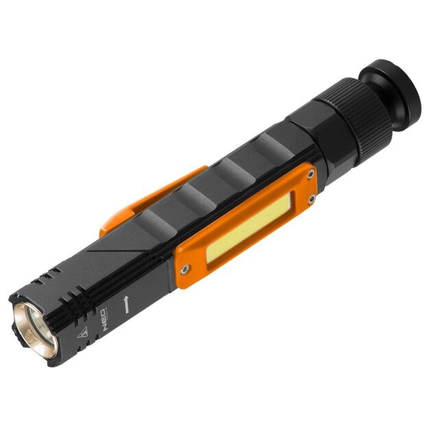 Перезаряжаемый USB-фонарик 300 лм 2 в 1 CREE XPE + COB LED, фото , изображение 2 | SNABZHENIE.com.ua