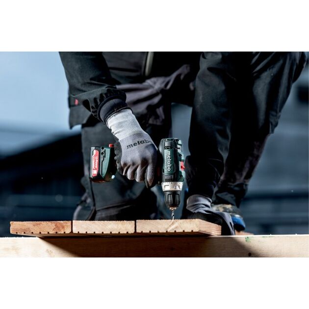 Metabo Шуруповерт-дриль PowerMaxx SB 12 Set, 2x2Ah, з/п, кофр, набір, фото , изображение 3 | SNABZHENIE.com.ua