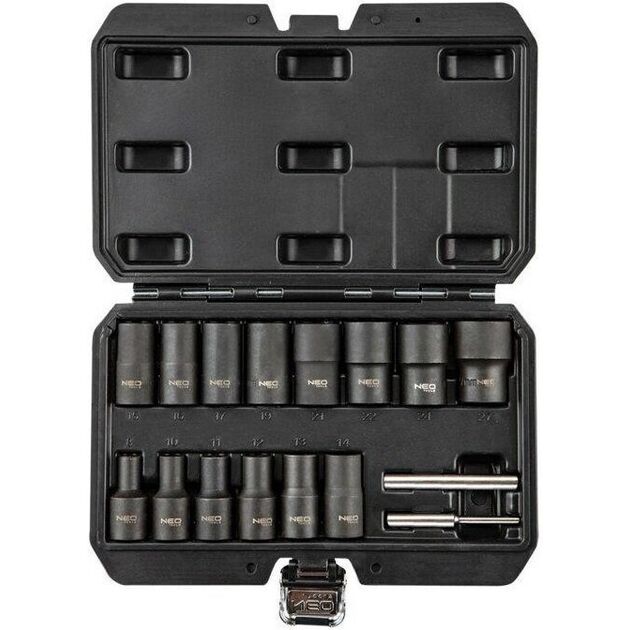 Набор экстракторов NEO 1/2", 16 шт. (11-920), фото , изображение 2 | SNABZHENIE.com.ua