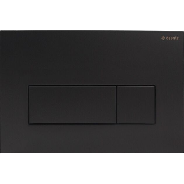Кнопка зливу Deante slim до інсталяцій прихованого монтажу, чорна, фото  | SNABZHENIE.com.ua