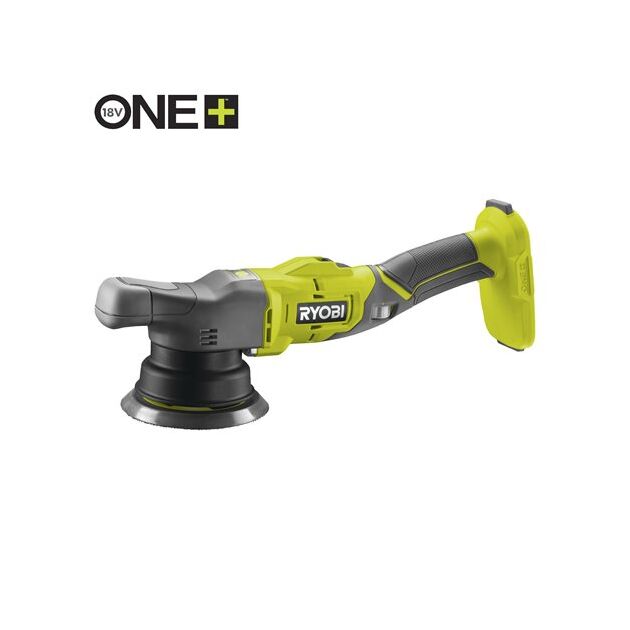Ryobi Шліфмашина полірувальна акумуляторна R18P-0 ONE+ 18В 125мм рандомна орбіта регулювання швидкості без АКБ та ЗП, фото , изображение 3 | SNABZHENIE.com.ua