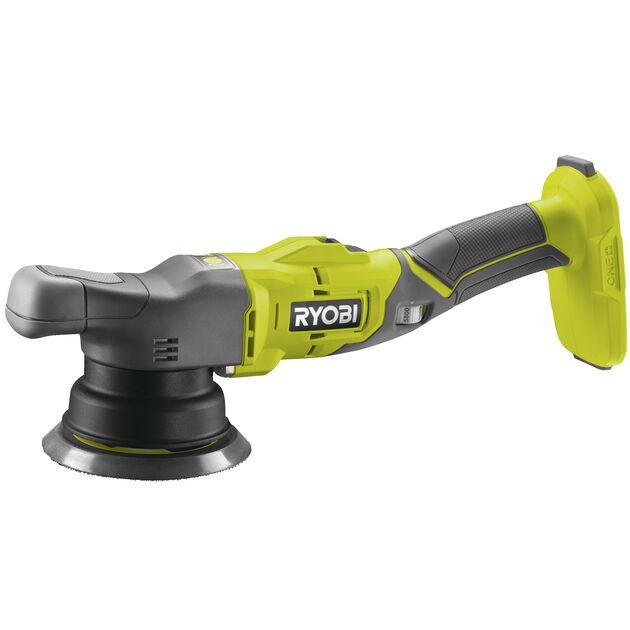 Ryobi Шліфмашина полірувальна акумуляторна R18P-0 ONE+ 18В 125мм рандомна орбіта регулювання швидкості без АКБ та ЗП, фото , изображение 2 | SNABZHENIE.com.ua