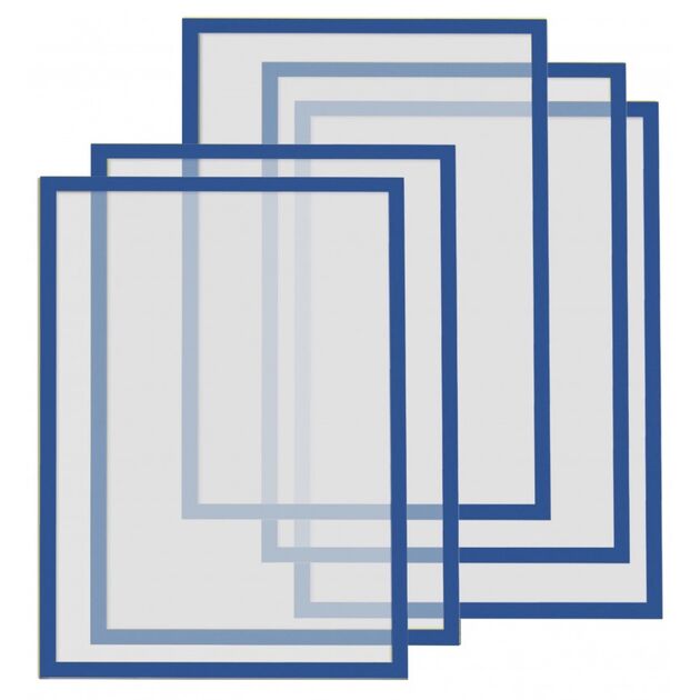 Рамки магнітні A4 сині Magnetofix Frame Blue Set, фото , зображення 2 | SNABZHENIE.com.ua