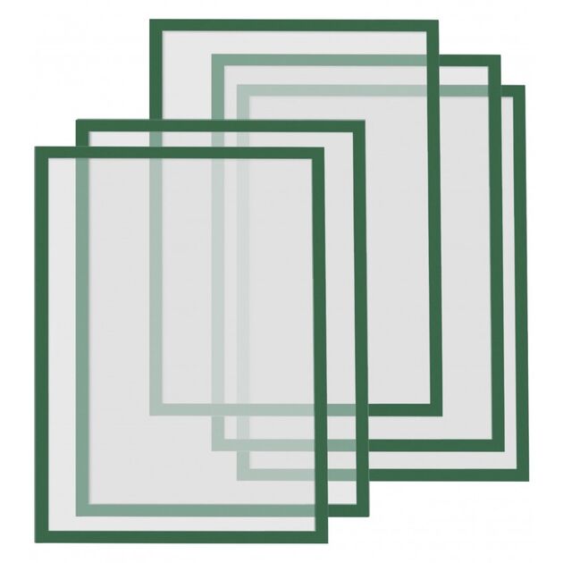 Рамки магнітні A4 зелені Magnetofix Frame Green Set, фото , зображення 2 | SNABZHENIE.com.ua