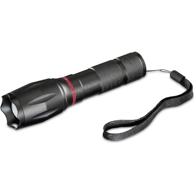 HAMA Ліхтар ручний на батарейках SOLID PRO, AAAx3, 200лм, 5Вт, LED, чорний, фото , зображення 2 | SNABZHENIE.com.ua