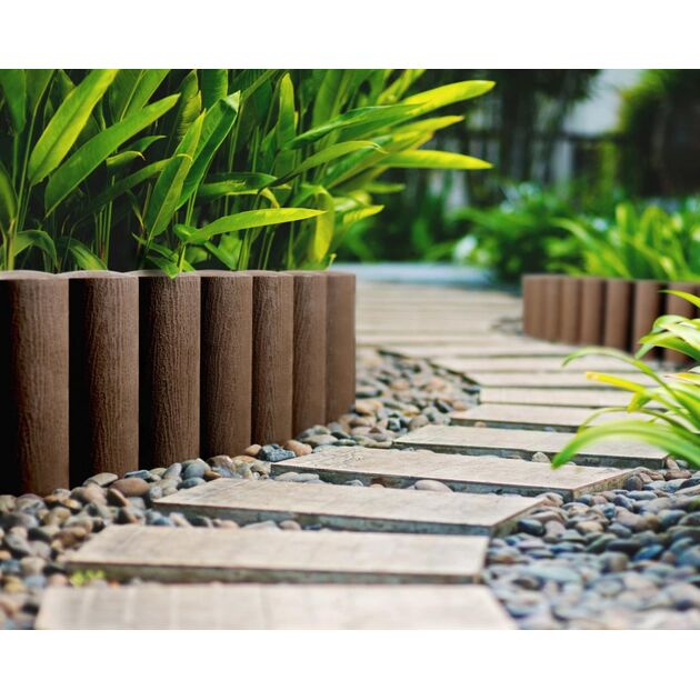 Огородна палисада 4 STANDARD /коричнева/ 2,3м CELLFAST (34-041), фото , зображення 3 | SNABZHENIE.com.ua