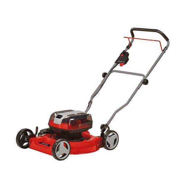 Einhell Газонокосарка акум GE-CM 36/48 Li M - Solo, 36В, PXC, 48 см, 30-75 мм, без травозбірника, мульчування, 16.9 кг (без АКБ і ЗП), фото , зображення 2 | SNABZHENIE.com.ua