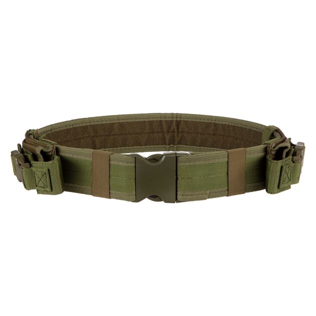 Пасок тактичний 2Е, з 2-ма кріпленнями, зелений, фото , зображення 2 | SNABZHENIE.com.ua