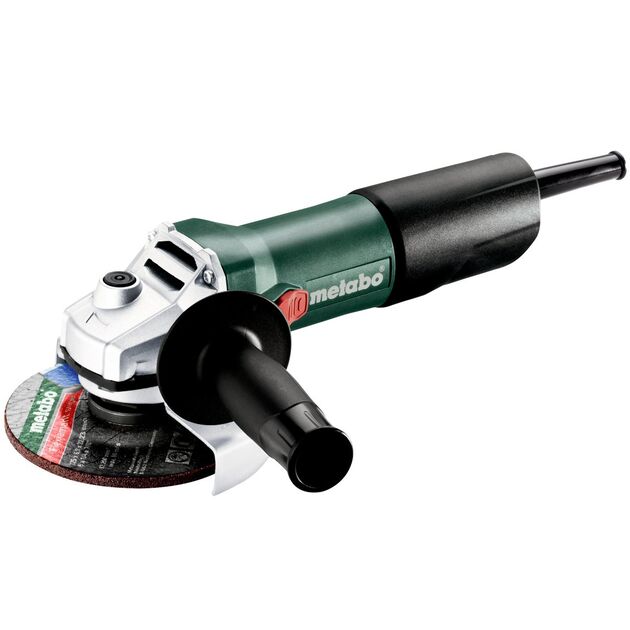 Metabo Шліфмашина кутова W 850-125 , 125мм, 850Вт, 11500об/хв, М14, 1.8кг, фото , зображення 2 | SNABZHENIE.com.ua