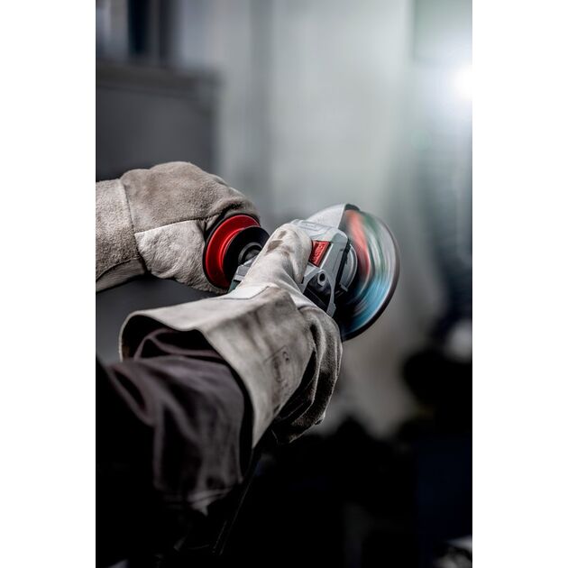 Metabo Шліфмашина кутова акумуляторна WVB 18 LT BL 11-125 Quick, 125мм, 18В 2*5.5Ач, 2800-10000об/хв, М14, 1.8кг, фото , зображення 3 | SNABZHENIE.com.ua