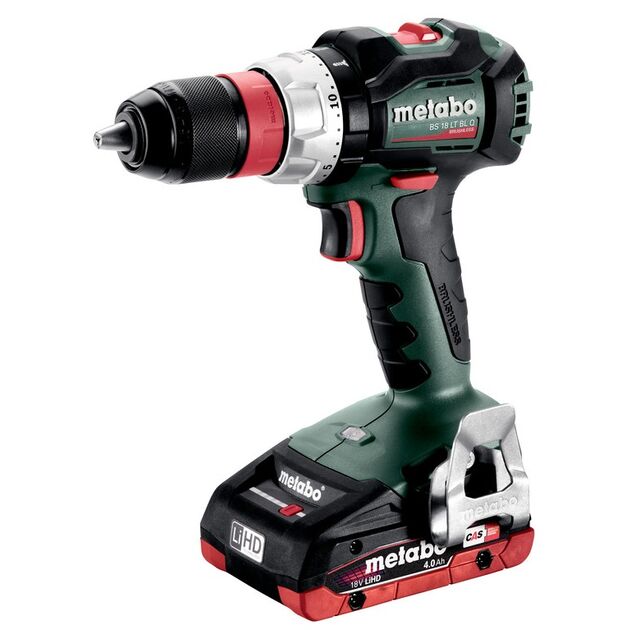 Metabo Шурпокрут-дриль BS 18 LT BL Q, акумуляторний, LiHD, 2*18В, 4Ач, metaBOX 145, 1.8кг, фото , изображение 2 | SNABZHENIE.com.ua