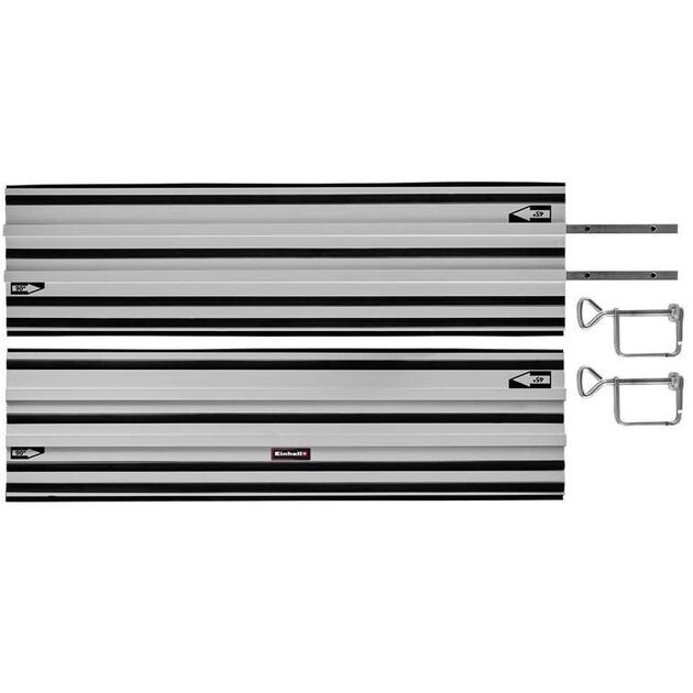 Einhell Напрямні з алюмінію для циркулярної пилки, 2 шт, 1000 мм, фото , зображення 2 | SNABZHENIE.com.ua