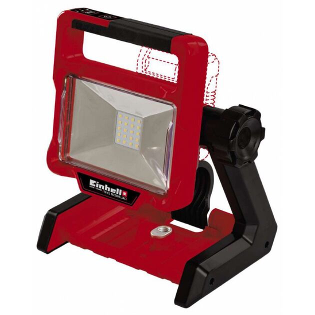 Einhell Прожектор TE-CL 18/2000 LiAC - Solo акум., PXC, 2000 лм, 18В, 5700 К, 20 LED, 18/220 В, 1.23 кг (без АКБ и ЗУ), фото , зображення 2 | SNABZHENIE.com.ua