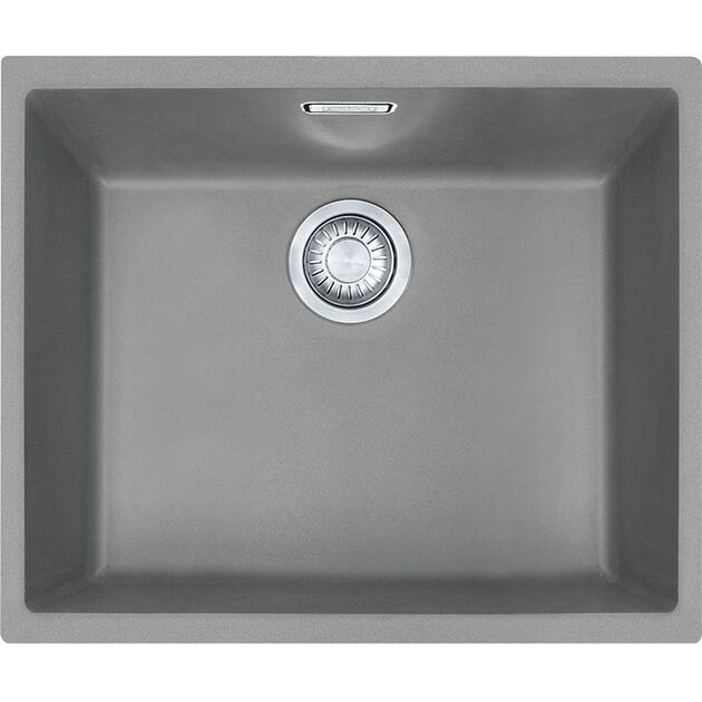 Кухонна мийка Franke Sirius, тектонайт, врізна, без крила, чаша-1, 525х440х200, SID 110-50, сірий, фото  | SNABZHENIE.com.ua