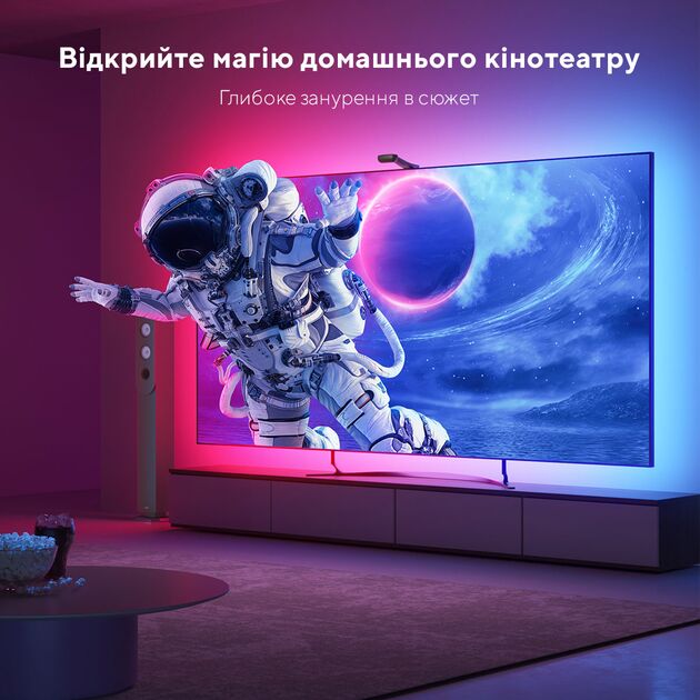 Govee Набір адаптивного підсвічування H605C Envisual TV Backlight T2 with Dual Cameras 55-65'' RGB Чорний, фото , зображення 3 | SNABZHENIE.com.ua