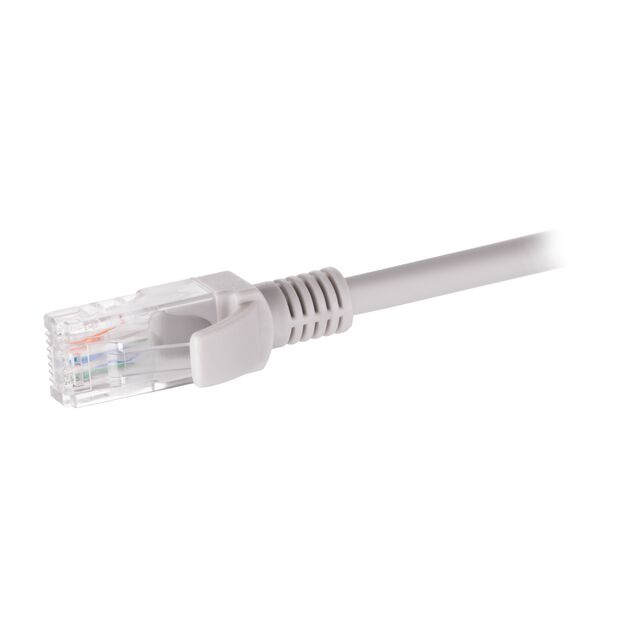 Патч-корд 2E САТ 6, UTP, 2м, 26AWG, RJ45, 7/0.16, Cu, LSZH, сірий, фото , зображення 3 | SNABZHENIE.com.ua