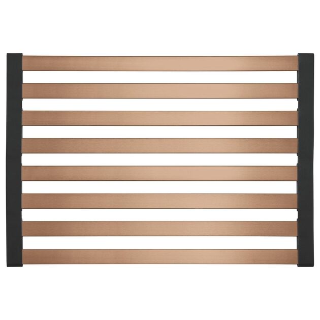 Решітка для посуду Grohe для кухонної мийки, матовий теплий захід сонця, фото , зображення 3 | SNABZHENIE.com.ua