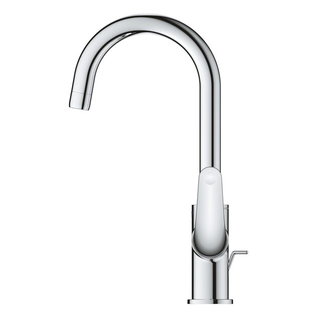 Змішувач для раковини Grohe QuickFix Swift L  довж. виливу - 140мм, поворотний, 1 важіль, хром, фото , изображение 3 | SNABZHENIE.com.ua
