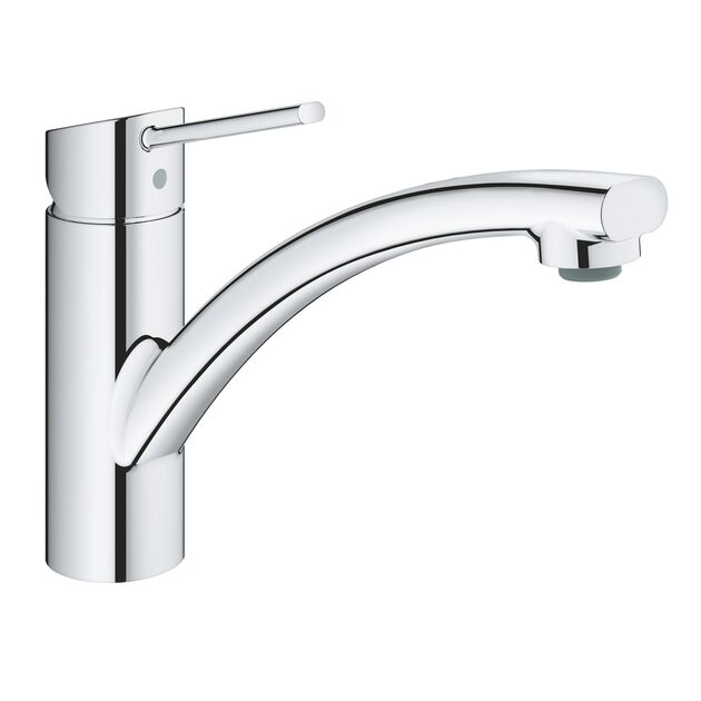 Змішувач для кухні Grohe QuickFix Swift довж.виливу - 227мм, поворотний, 1 важіль, хром, фото , зображення 2 | SNABZHENIE.com.ua