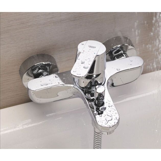 Змішувач для ванни Grohe Get довж. виливу - 164мм, неповоротний, 1 важіль, хром, фото , зображення 3 | SNABZHENIE.com.ua