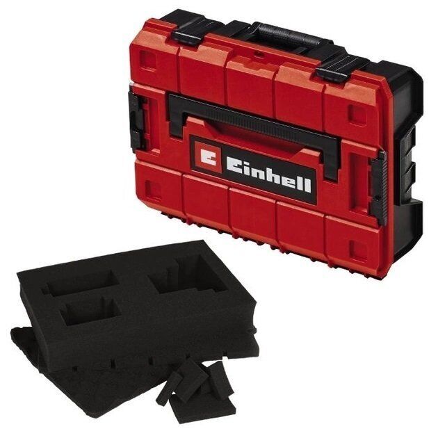 Einhell Кейс для інструменту E-Case S-F, 13.1х44.4х33см, поролоновий вкладиш Grid Foam Set, пластик, фото , зображення 2 | SNABZHENIE.com.ua