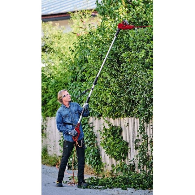 Einhell Кущоріз телескопічний GC-HH 5056, 500Вт, 56/47см, шаг 20мм, штанга 1.7-2.5м, 4.3кг, фото , зображення 3 | SNABZHENIE.com.ua