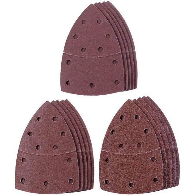 Einhell Шліфувальний папір трикутний Q-STICK KWB, 15шт, 150x150x100мм, фото , зображення 2 | SNABZHENIE.com.ua