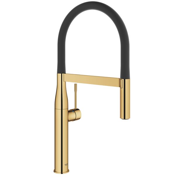 Змішувач для кухні Grohe Essence, довж.виливу - 240мм, поворотний/гнучкий, 1важіль, прохолодний схід сонця, фото , зображення 2 | SNABZHENIE.com.ua