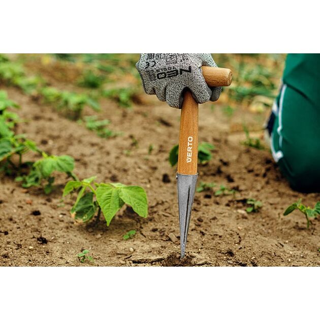 Саджалка для посіву з дерев'яною ручкою VERTO, фото , зображення 3 | SNABZHENIE.com.ua