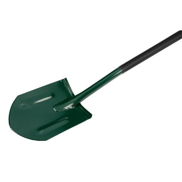 Гостра лопата с металлической ручкой и пластиковым черенком 15G010-1, фото , изображение 3 | SNABZHENIE.com.ua