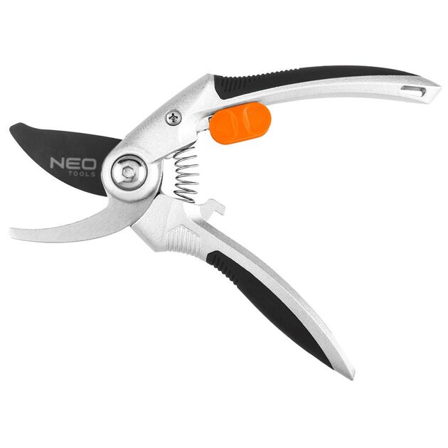 Секатор By-pass 210 мм, діапазон до 20 мм, алюміній, ручка з гумовим покриттям TPR NEO, фото , зображення 3 | SNABZHENIE.com.ua
