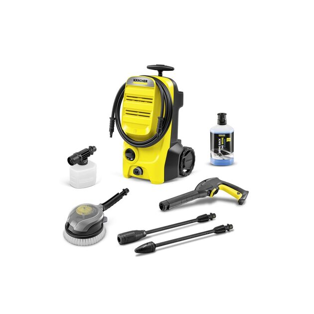 Karcher Мінімийка високого тиску K 4 CLASSIC CAR 1200Вт 20-190бар 420л/год шланг 5м 4.6кг, фото , изображение 2 | SNABZHENIE.com.ua