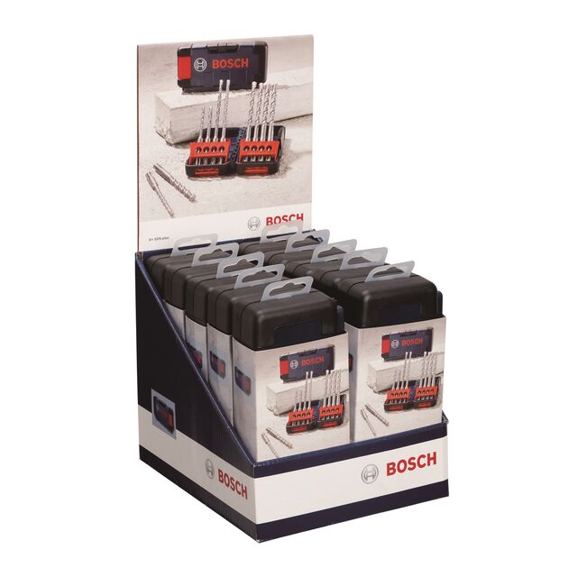 Bosch Набір ударних свердел по бетону SDS-Plus-3, 5-10мм, 8шт, фото , зображення 3 | SNABZHENIE.com.ua