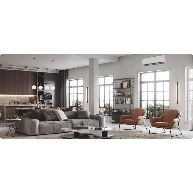 Кондиціонер Panasonic Etherea 25м2 інвертор 9000BTU 2.5кВт A+++/A+++ -20°С Wi-Fi R32 білий, фото , изображение 3 | SNABZHENIE.com.ua