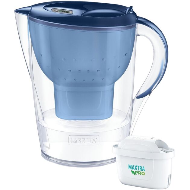 Фільтр-глечик Brita Marella XL Memo MXPro 3.5л (2л очищеної води) з фільтр-картриджем, білий, фото  | SNABZHENIE.com.ua