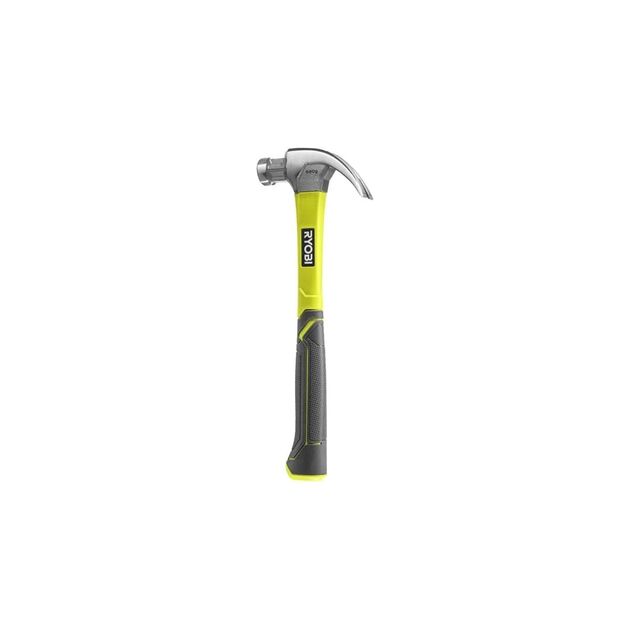 Ryobi Молоток столярний RHHCC450 450г магнітний утримувач руків'я скловолокно, фото , изображение 2 | SNABZHENIE.com.ua