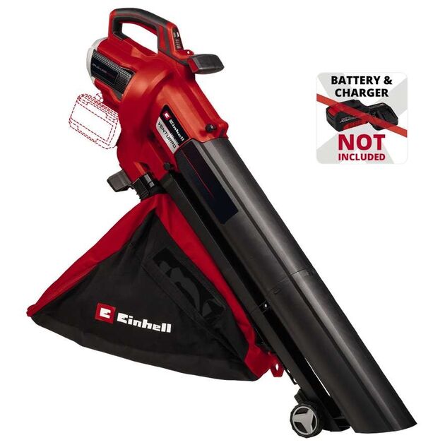Einhell Пилосос садовий акум VENTURRO 36/240, 36В, PXC, 8000-15000 об/хв, 740 м3/год, 240 км/год, 45 л, фото , изображение 2 | SNABZHENIE.com.ua