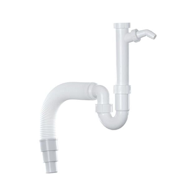 Сифон Franke для мийки, білий, фото , зображення 2 | SNABZHENIE.com.ua