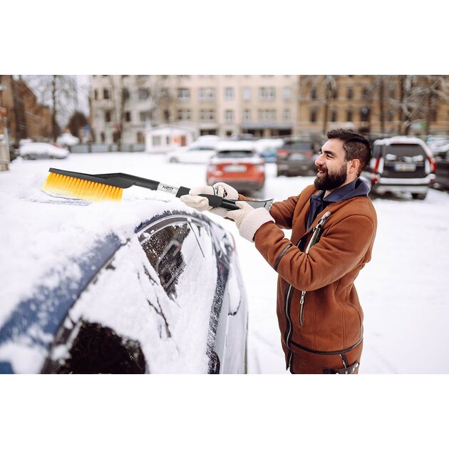 Щітка автомобільна для скребка снігу NEO, фото , зображення 3 | SNABZHENIE.com.ua